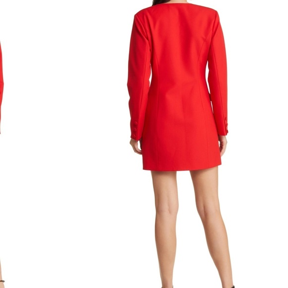 ADELYN RAE
Solani Double Breasted Long Sleeve Blazer Minidress in Fiery Red - Picture 2 of 9